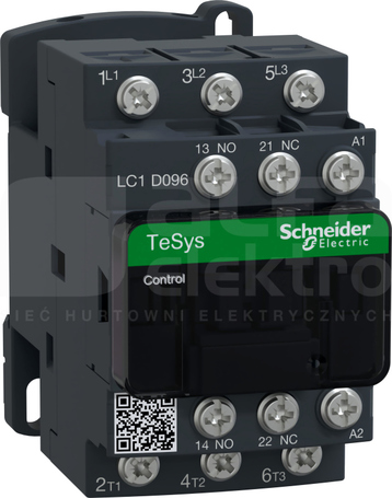 LC1D096P7 9A 4,0kW 1NO+1NC 230V 50/60Hz Stycznik 3P