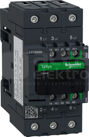 LC1D40ABBE 40A 24VDC Stycznik mocy