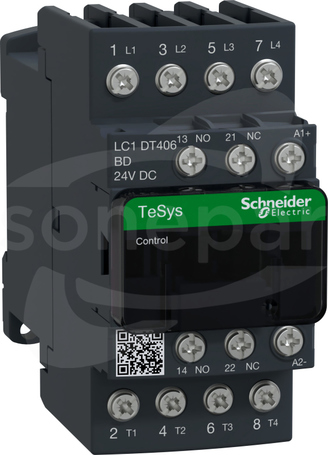 LC1DT406BD 40A 1NO+1NC 24VDC Stycznik 4P