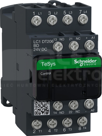 LC1DT206BD 20A 1NO 1NC 24VDC Stycznik 4P