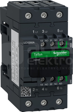 LC1D50ABBE 50A 24VDC 440V Stycznik 3P