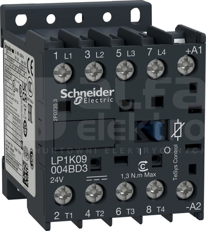 LP1K09004BD3 9A 24VDC STYCZNIK 4P