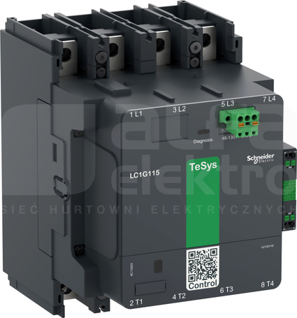 LC1G1154EHEN 115A 4P  48-130V AC/DC Stycznik