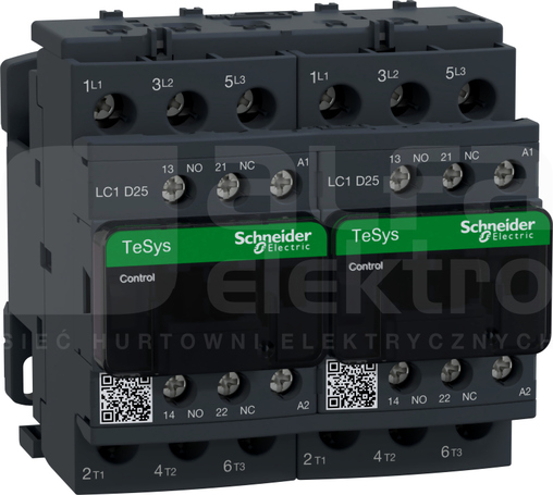 LC2D25B7 25A Stycznik nawrotny 24V 50/60Hz