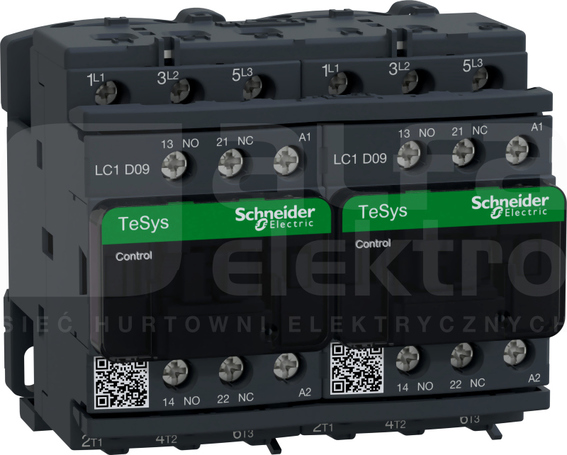 LC2D09FE7 9A Stycznik nawrotny 115V 50/60Hz