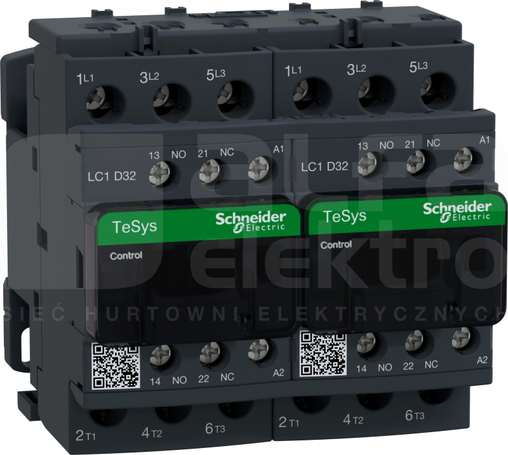 LC2D32B7 32A Stycznik nawrotny 24V 50/60Hz