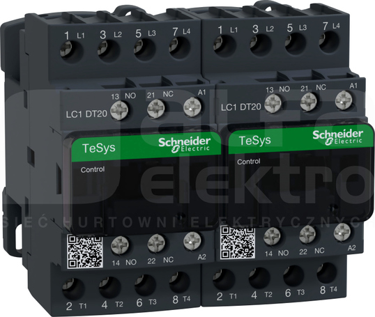LC2DT20P7 20A Stycznik nawrotny 230V 50/60Hz
