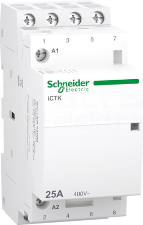 ICTK50 25A 4NO 220/240VAC 50Hz Stycznik modułowy