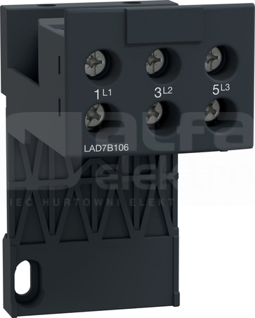 LAD7B106 BLOK ZACISKOWY SZYNY 35mm