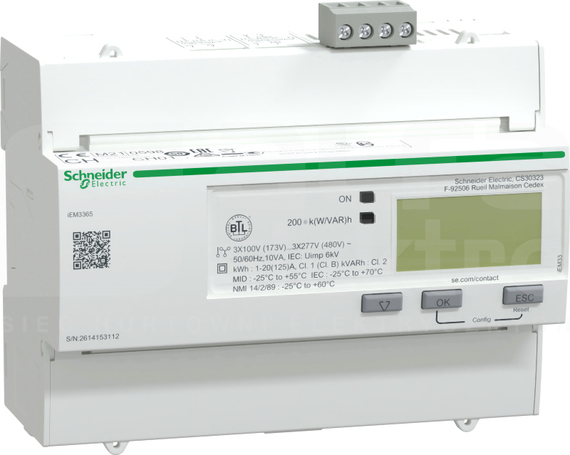 IEM3365 125A Licznik energii