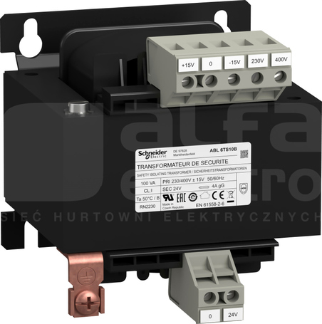 ABL6TS10B 100VA 230(400)/24V TRANSFORMATOR