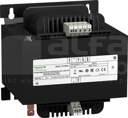 ABL6TS160G 1600VA TRANSFORMATOR 230(400)/115V