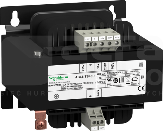 ABL6TS40U 400VA 230(400)/230 TRANSFORMATOR SEPARACYJNY