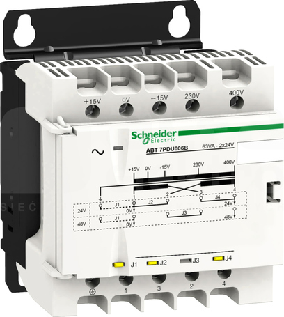 ABT7PDU006B 230(400)/24(48)V TRANSFORMATOR 63VA