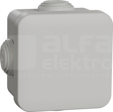 MUREVA 65x65x45mm Puszka rozgałęźna natynkowa