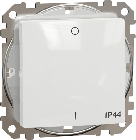 SEDNA DESIGN IP44 biały Łącznik 2-biegunowy