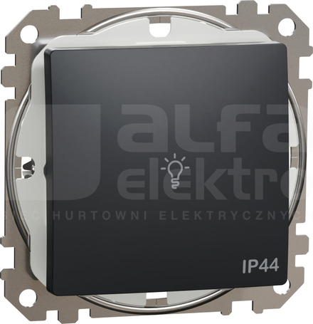 SEDNA DESIGN IP44 czarny antracyt Przycisk światło