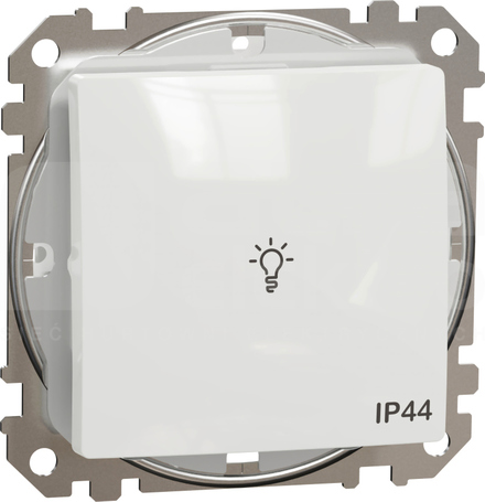 SEDNA DESIGN IP44 biały Przycisk światło