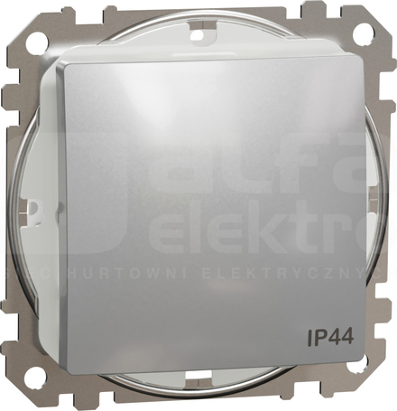 SEDNA DESIGN IP44 srebrne aluminium Łącznik schodowy