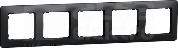 SEDNA DESIGN czarny antracyt Ramka 5-krotna
