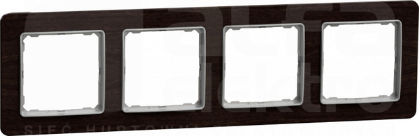 SEDNA ELEMENTS wenge Ramka 4-krotna