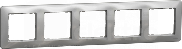 SEDNA DESIGN srebrne aluminium Ramka 5-krotna
