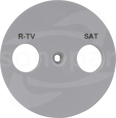 Odace S520441 biała Płytka centralna gniazda R-TV/SAT