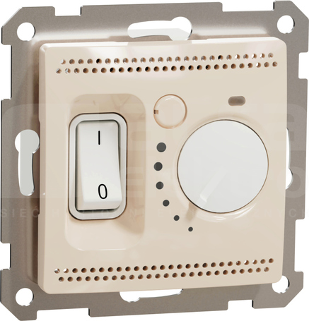 SEDNA DESIGN beżowy Regulator temperatury z wbudowanym czujnikiem