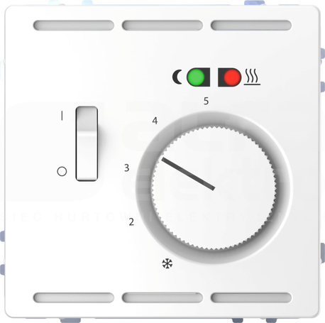 MERTEN D-LIFE biały lotos Regulator temperatury podłogowy