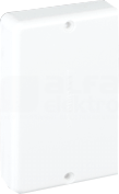 CONNECT 160x55 biały Płytka zakańczająca CABLOPLUS