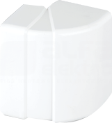 CONNECT 90x55mm czysty biały Kąt zewnętrzny regulowany CABLOPLUS