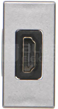 CONNECT aluminium Adapter HDMI+wkład