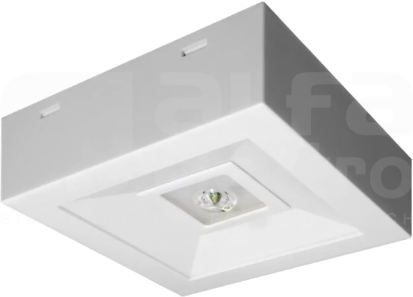 LOVATO N ECO LED 1W op.universal 1h bia Oprawa awaryjna 1-zadaniowa autotest