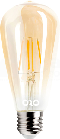 ORO AMBER 4W/822 E27 360lm Źródło LED FILAMENT (F)