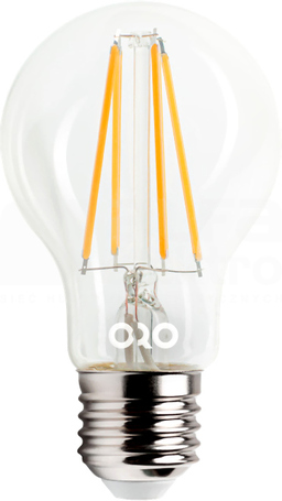 ORO CLARO E27 A60 FL 8,2W/827 1120lm Źródło LED filament (D)