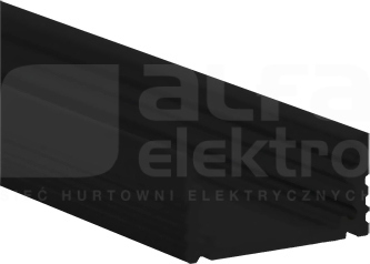 ORO PROFIL UNI OUT BLACK 2m Profil zewnętrzny