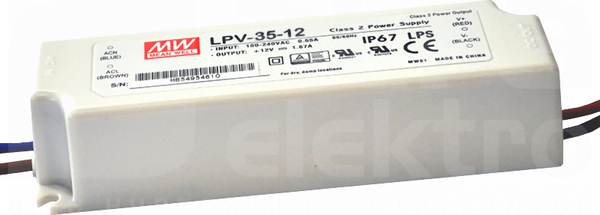 LPV-60-24V-IP67-MW Zasilacz LED