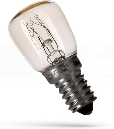 230V 15W E14 300C Żarówka do piecykow 300C (G)
