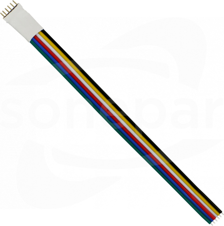 KONEKTOR PASEK LED P-Z KABEL 6 PIN 12MM / P-Z CABL Kontroler do pasków LED SMART