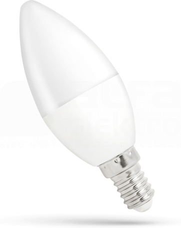 E14 230V 4,0W/CW 330lm Źródło LED SPECTRUM świeczka (F)