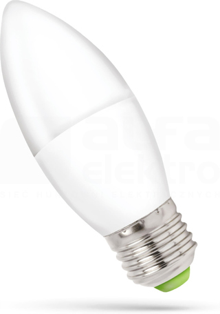 6W/840 E27 540lm 230V 160D Źródło LED SPECTRUM świeczka (F)