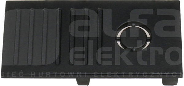 Zaślepka końcowa czarna x 2 System Shift 48V