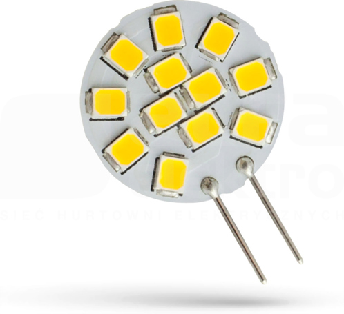 Moduł 20mm G4 12V 1,2W/WW 160lm Źródło LED SMD 12V (D)
