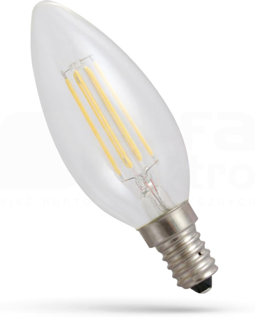 6W/840 E14 900lm 230V 300D Źródło LED SPECTRUM świeczka (G)