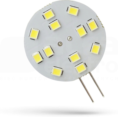 Moduł 30mm G4 12V 2W/CW 90lm Źródło LED SMD 12V (E)