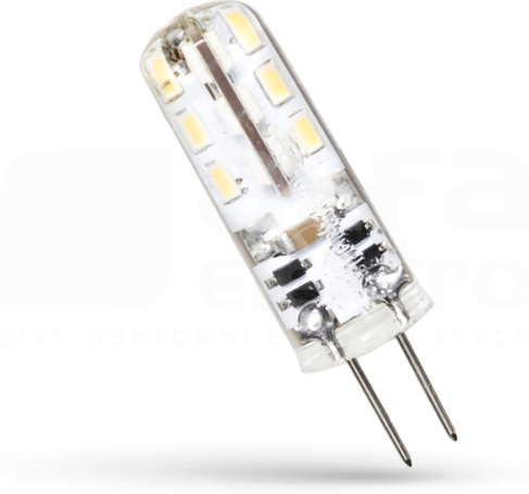 G4 COLUMN 12V 1,5W/WW 70lm 9,8x37mm Źródło LED SPECTRUM (G)