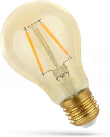 2W/WW E27 230V 270lm COG Źródło LED GOLDEN SPECTRUM