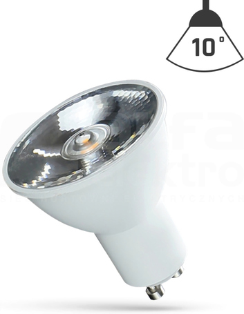 GU10 230V 6W/WW 400lm 10D Źródło LED SPECTRUM (F)