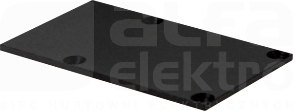 STANDARD ALD9/10 black Zaślepka