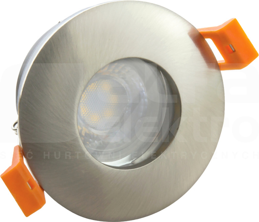 FIALE IV GU10 ROUND SILVER IP65 Oprawa sufitowa punktowa
